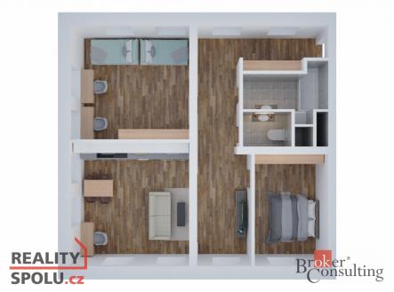 Prodej bytu, 3+kk, 85,14 m²