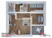 Prodej bytu, 3+kk, 87,38 m²