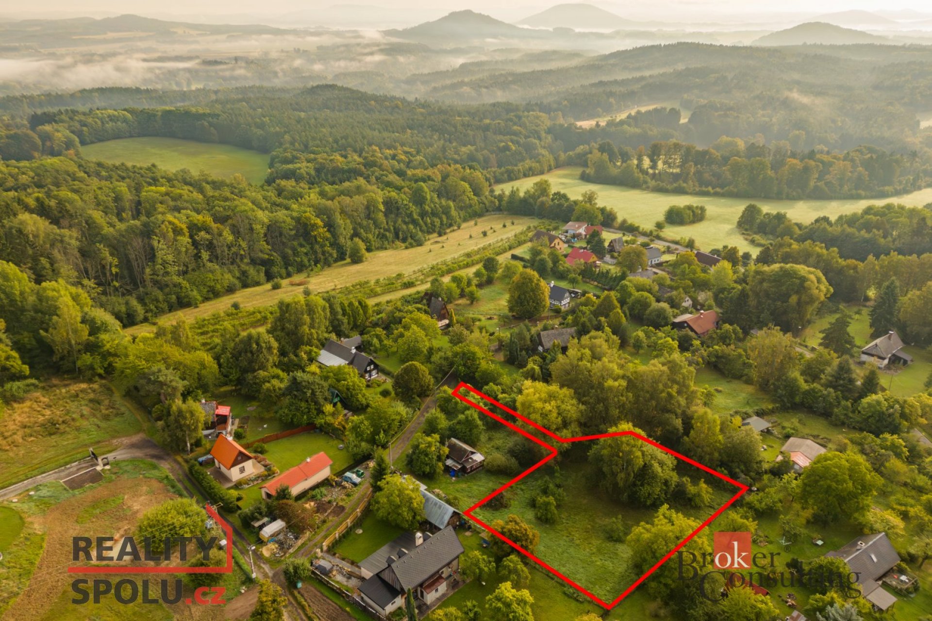 Prodej, pozemky/bydlení, 2000 m2, 47153 Svojkov, Česká Lípa [ID 53030]