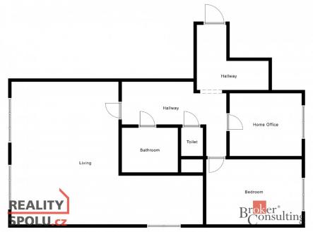 Prodej bytu, 3+1, 76 m²