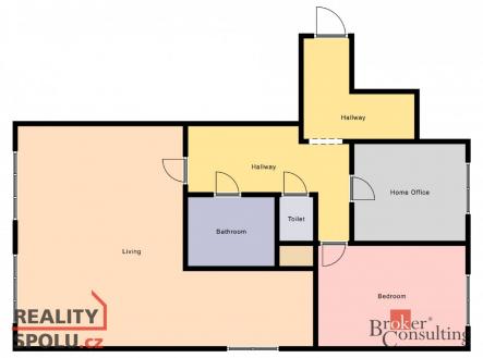 Prodej bytu, 3+1, 76 m²