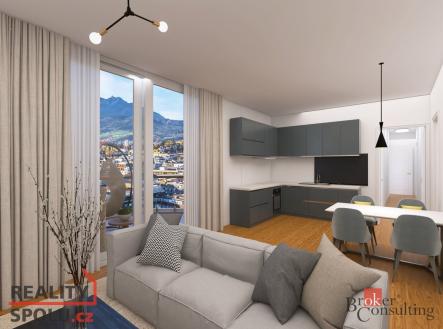 Prodej bytu, 3+kk, 92,9 m²