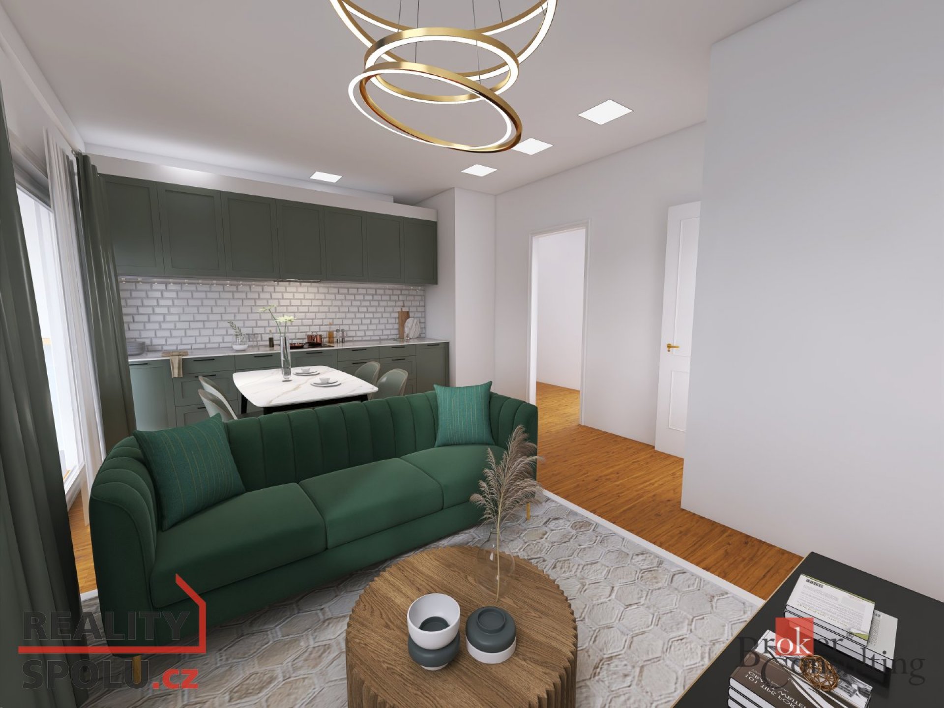 Prodej, byty/3+kk, 89.5 m2, Heydukova 1220/16, Libeň, 18000 Praha 8 [ID 65627]