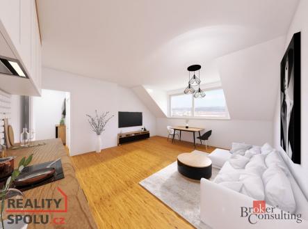 Prodej bytu, 2+kk, 53,2 m²