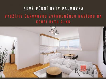 Prodej bytu, 2+kk, 53 m²