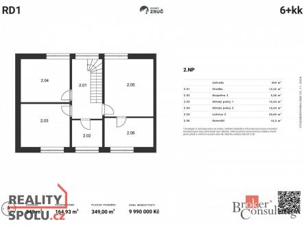 Prodej domu/vily, 164,93 m²