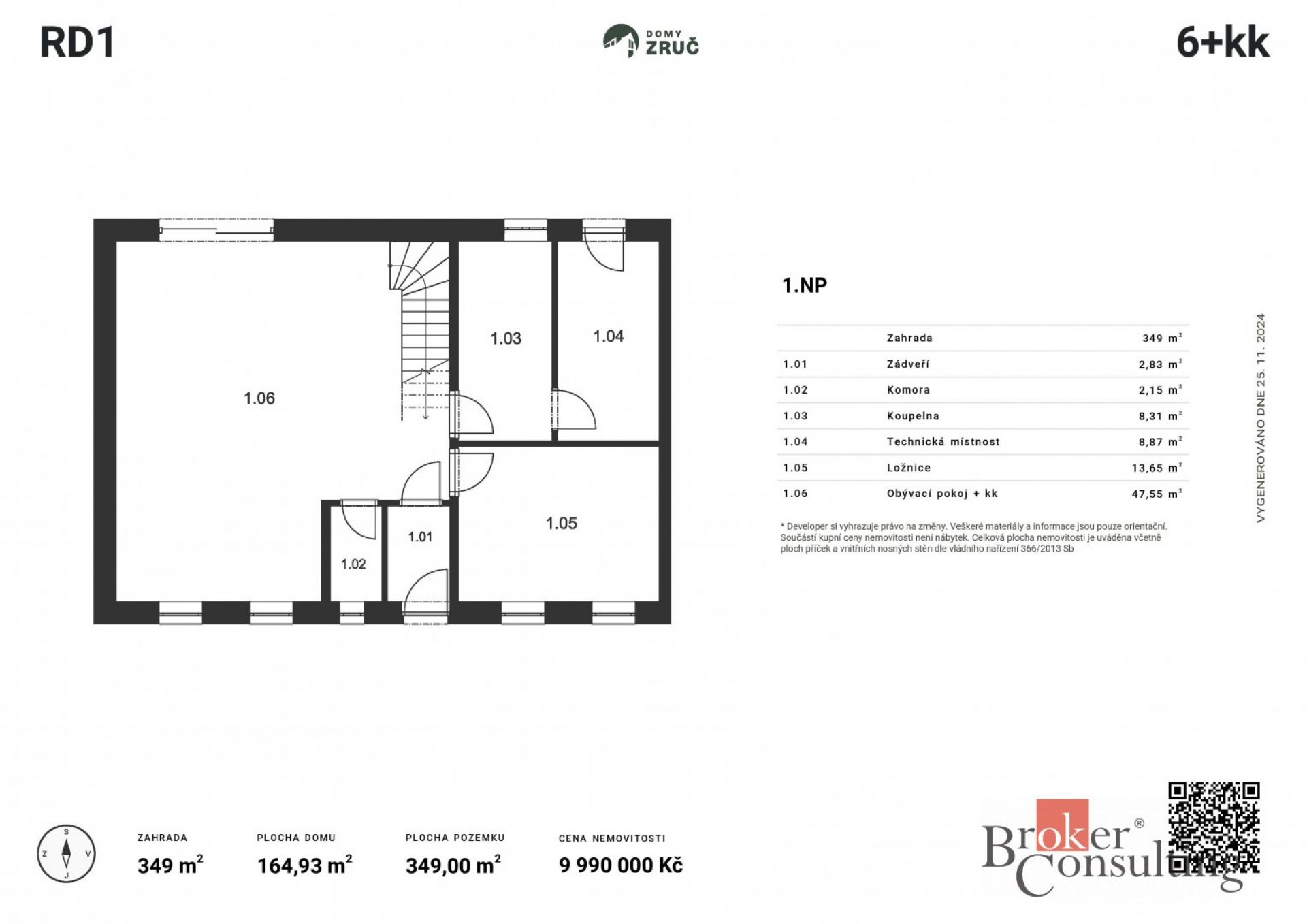 Prodej, domy/rodinný, 164.93 m2, Náves 9. května, Zruč, Zruč-Senec, Plzeň-sever [ID 66740]