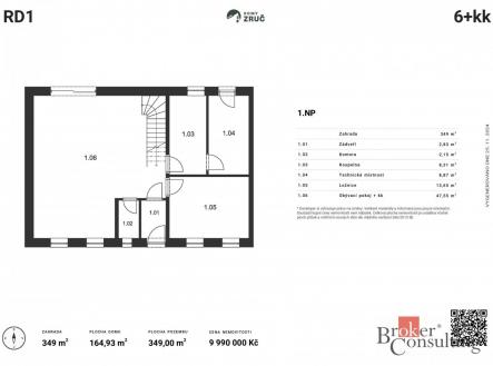 Prodej domu/vily, 164,93 m²