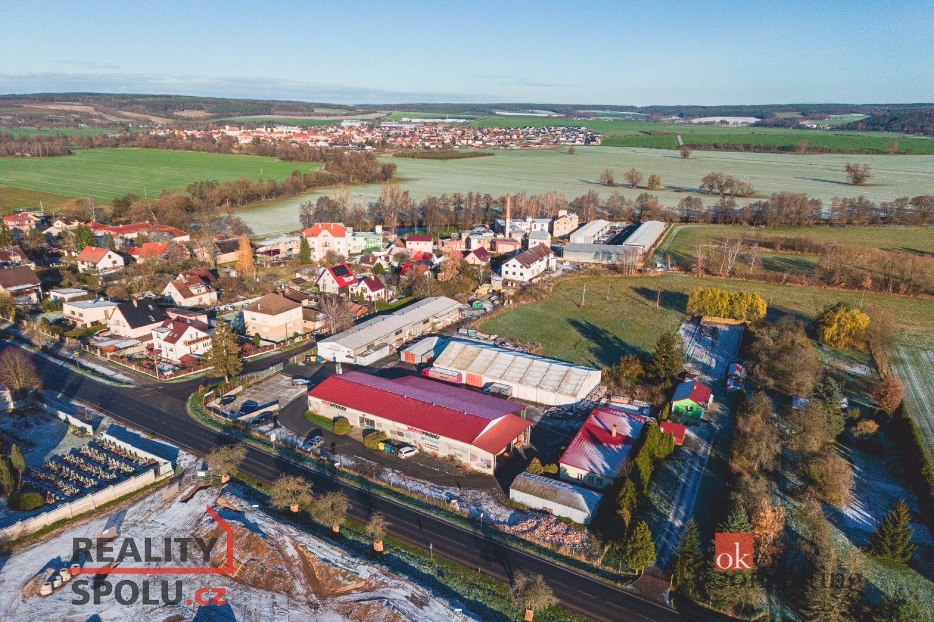 Prodej výrobního a komerčního areálu 8000 m²