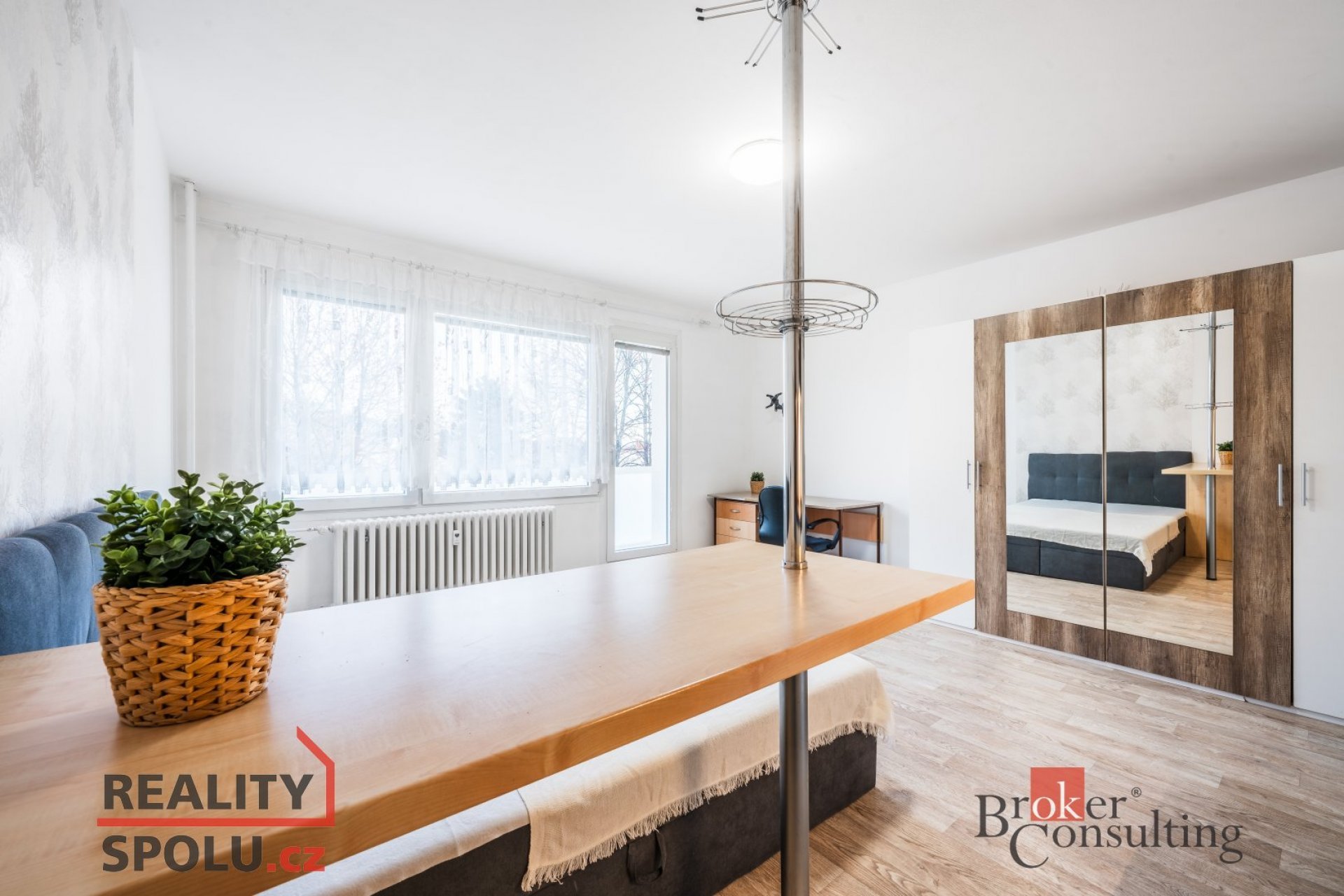 Pronájem, byty/1+kk, 33 m2, Starý Lískovec, 62500 Brno, Brno-město [ID 67396]