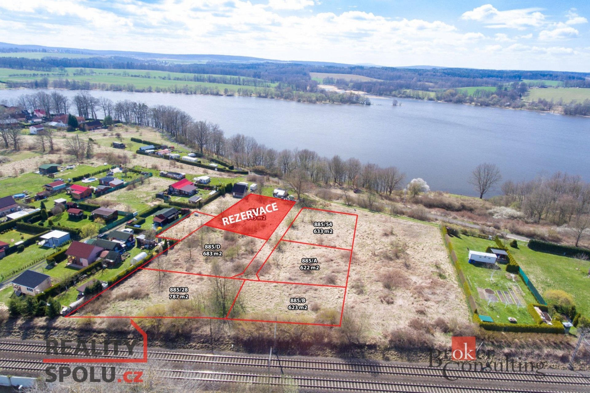 Prodej, pozemky/bydlení, 787 m2, U Přehrady, Podhrad, Cheb, Cheb [ID 67512]