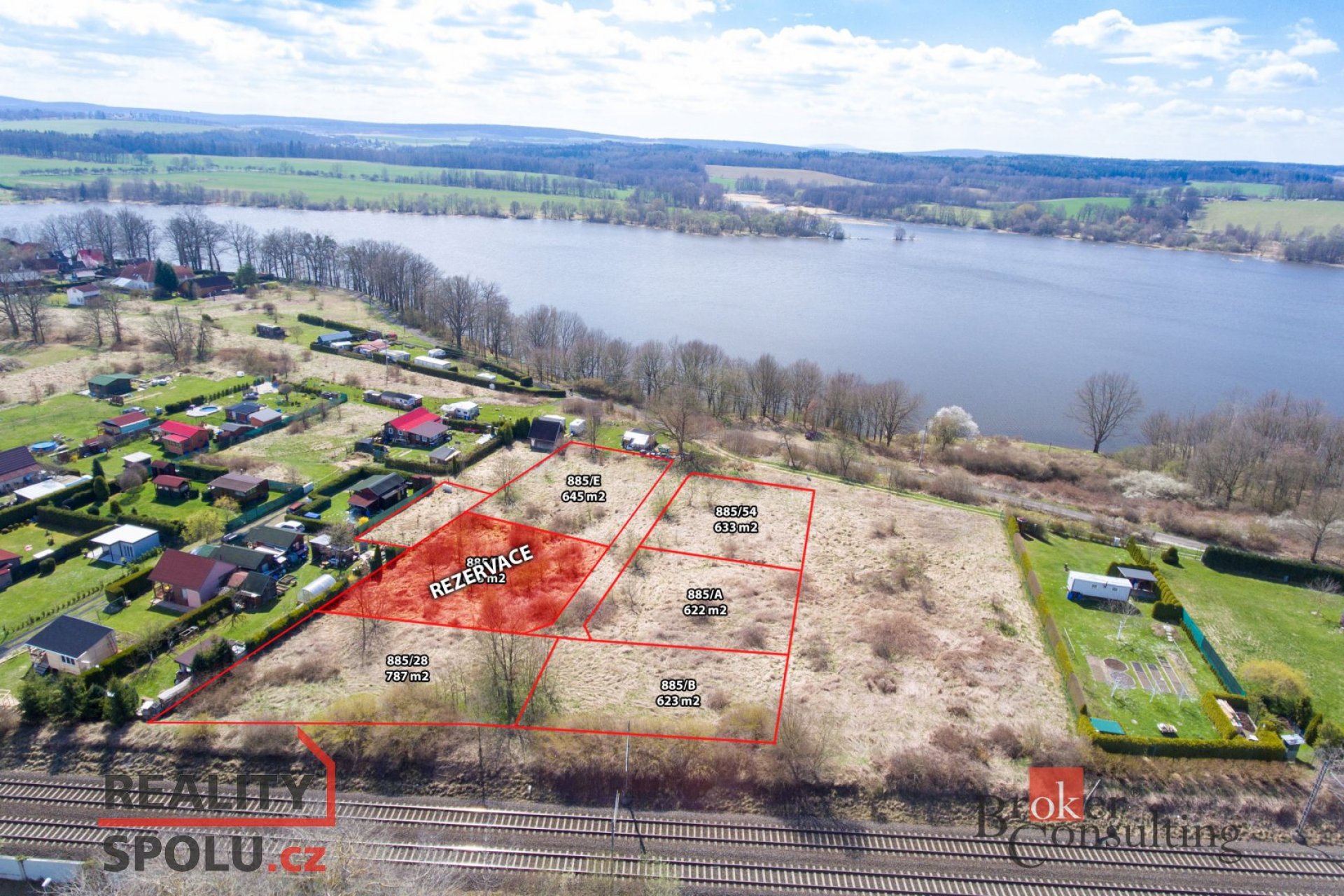 Prodej, pozemky/bydlení, 787 m2, U Přehrady, Podhrad, Cheb, Cheb [ID 67512]