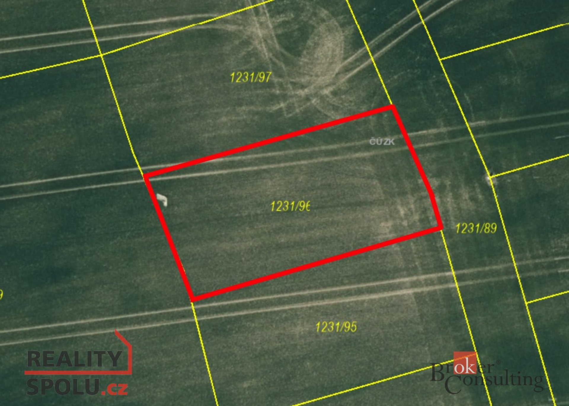 Prodej, stavební pozemek, 975 m2, Plzeň - Dýšina