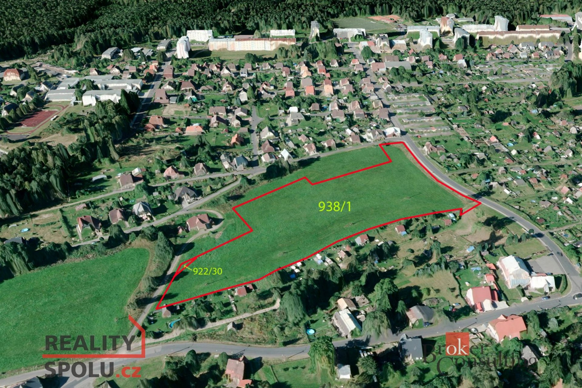 Prodej, pozemky/louka, 11634 m2, Rotava, Sokolov [ID 69881]