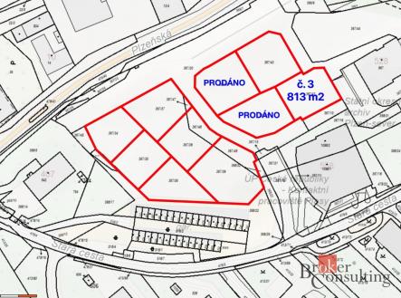 Prodej pozemku pro bydlení, 813 m²