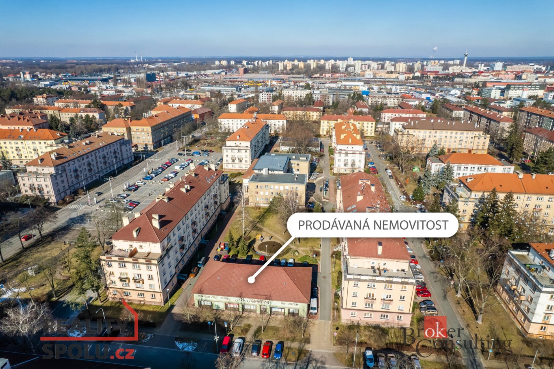 Prodej, komerční/obchodní prostory, 780 m2, Jilemnického 2765, Zelené Předměstí, 53002 Pardubice V [