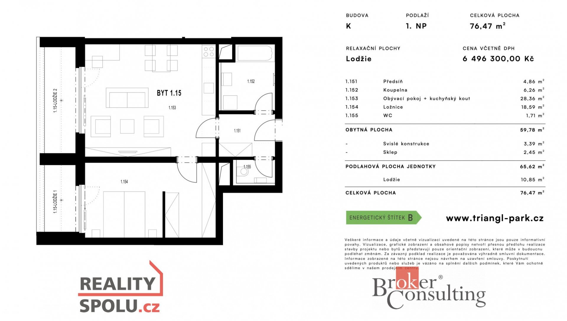 Prodej, byt 2+kk, 76 m2, Plzeň, ul. Měděná