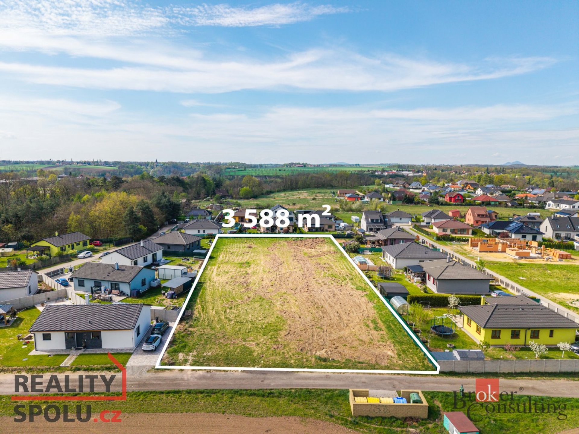 Prodej, pozemky/bydlení, 3588 m2, Písková Lhota , Mladá Boleslav [ID 70922]