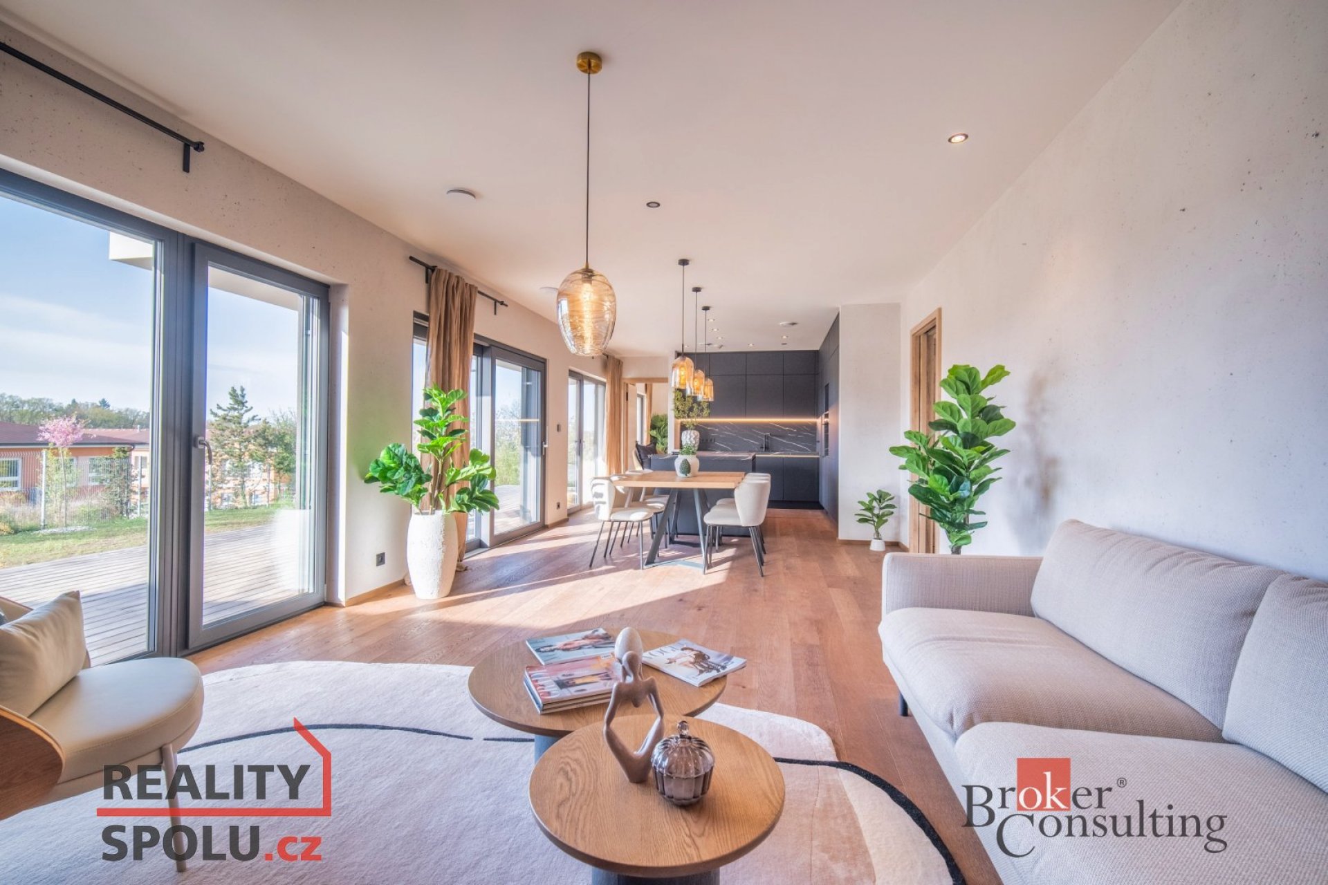 Moderní novostavba 5KK v Praze 5 - Řeporyjích