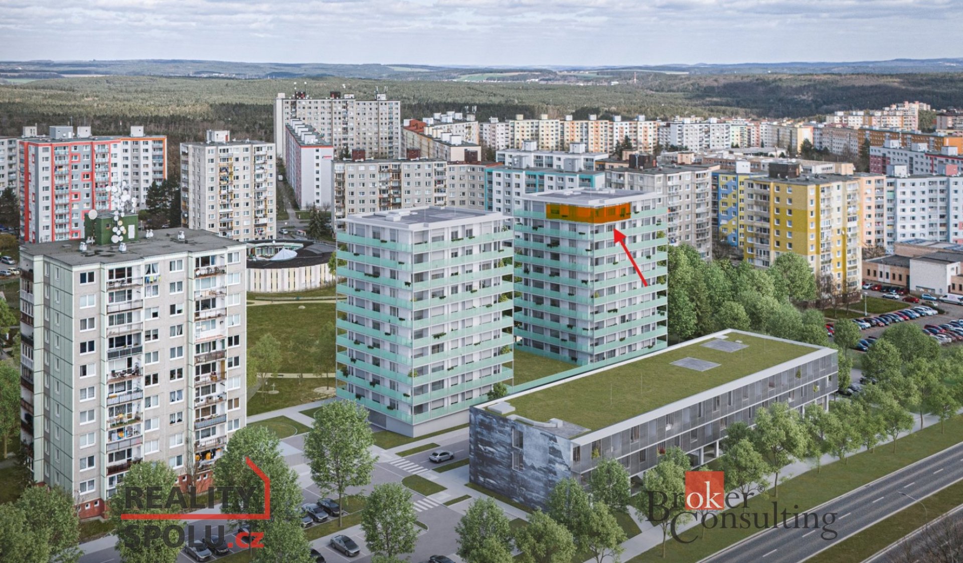 Prodej, byty/4+kk, 122.26 m2, Studentská 1693/28, Bolevec, 32300 Plzeň 1 [ID 72412]