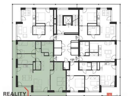 Prodej bytu, 4+kk, 98,68 m²