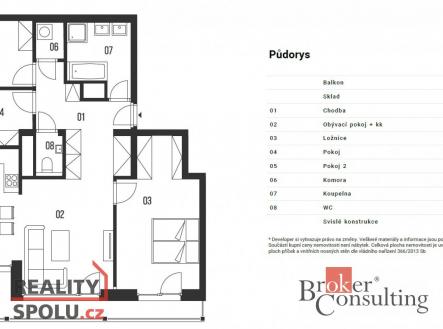 Prodej bytu, 4+kk, 98,68 m²