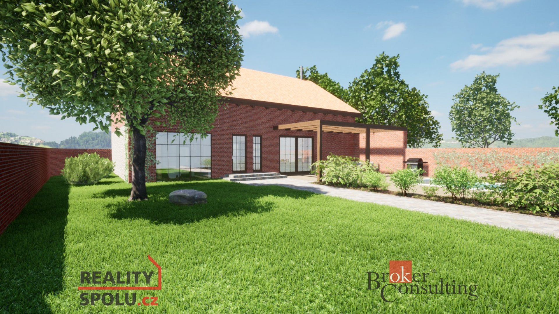 Prodej stavebního pozemku v Kunějovicích, Plzeň - sever.