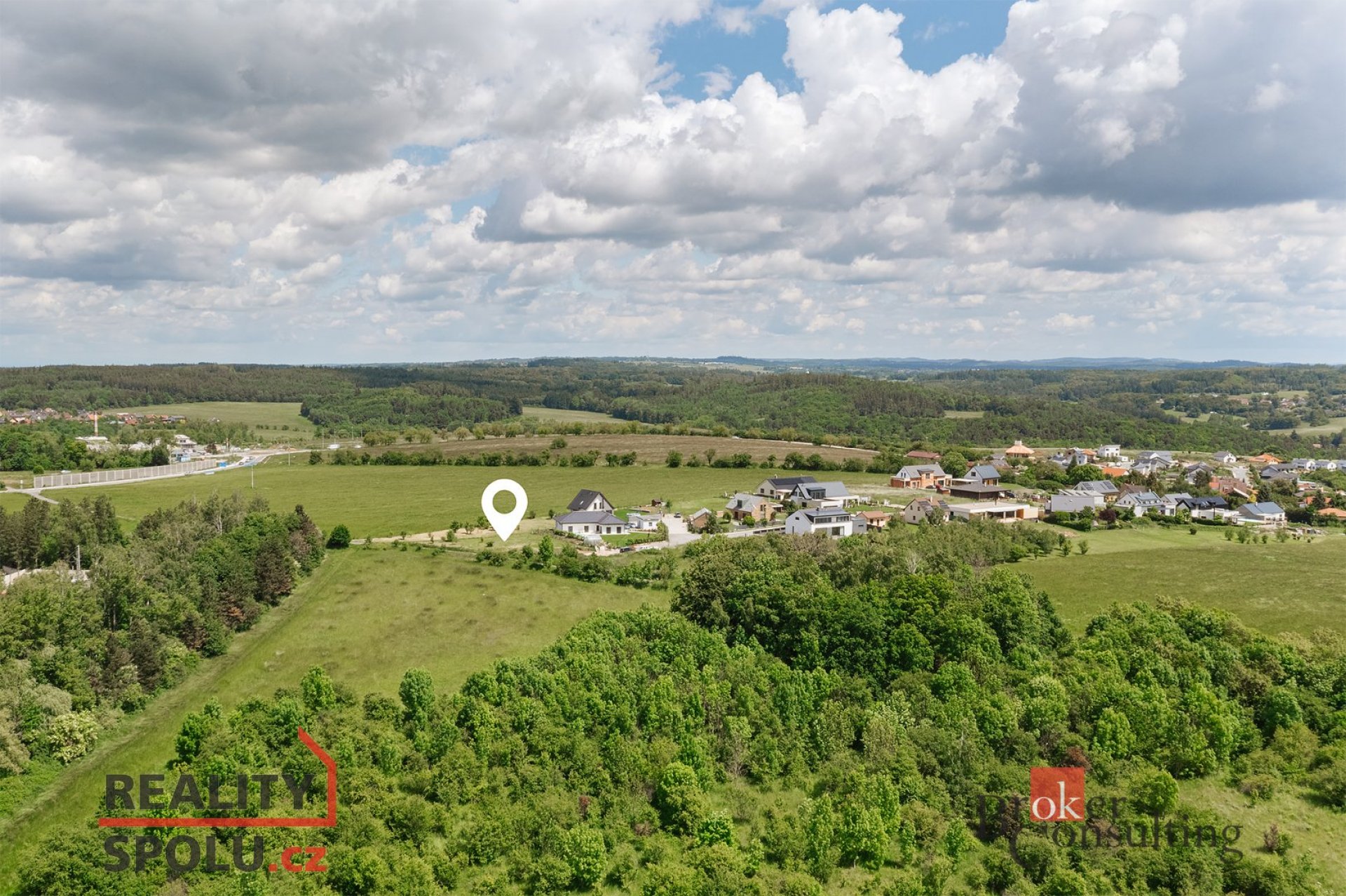 Prodej, pozemky/bydlení, 1025 m2, Jílové u Prahy , Praha-západ [ID 72625]