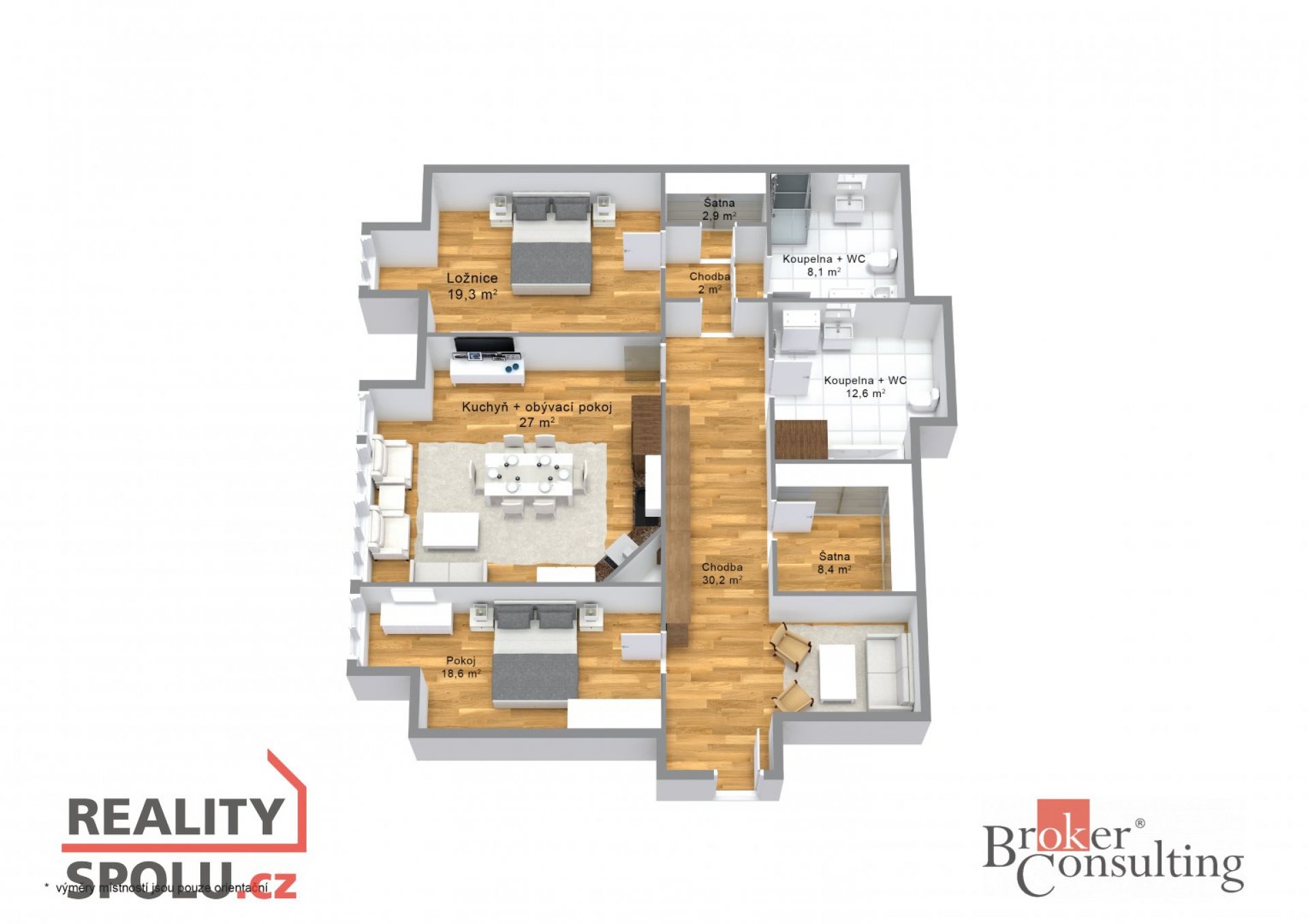 Panoramatický byt s charakterem v srdci Karlových Varů