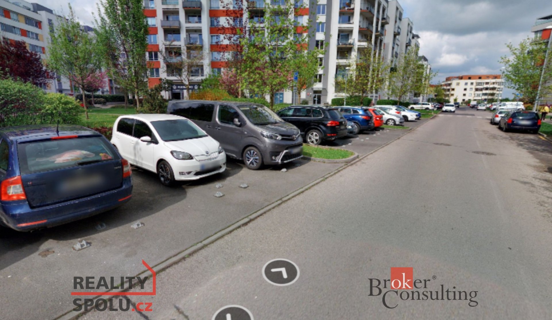 Dlouhodobý pronájem parkovacího stání Zličín