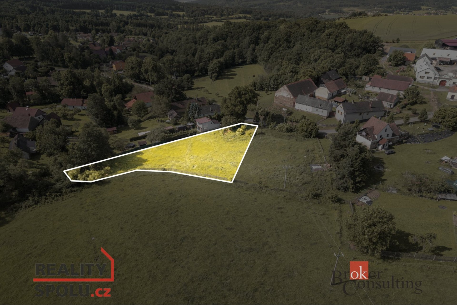 Prodej, pozemky/bydlení, 2202 m2, Louňová , Plzeň-jih [ID 73061]