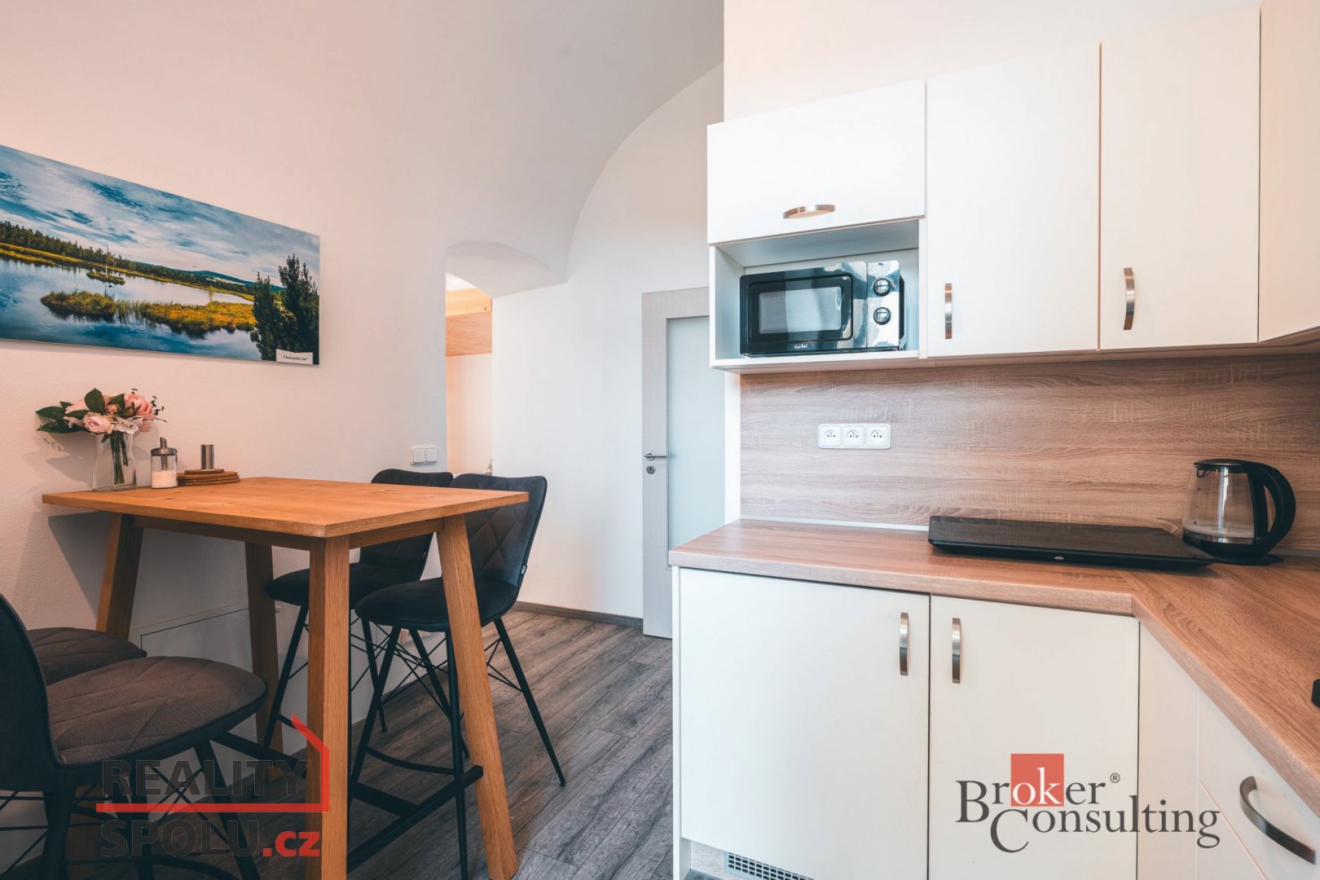 Prodej bytu 1+1, 33 m2, terasa 18 m2, Zdíkovec, Šumava