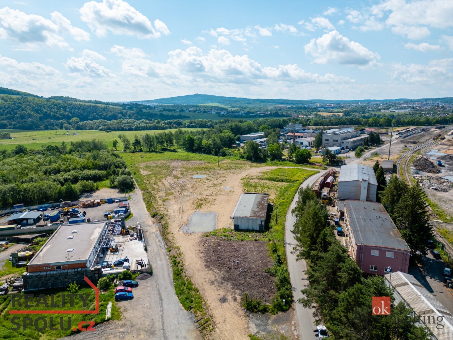 Prodej, pozemky/komerční, 24334 m2, Božkov , Plzeň, Plzeň-město [ID 56548]