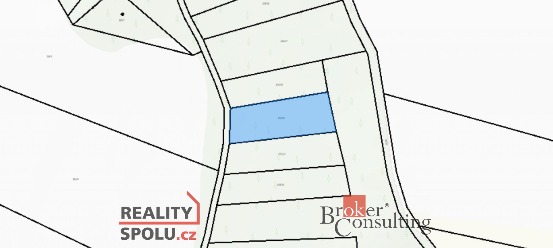 Prodej, pozemky/ostatní, 802.5 m2, Tvršice , Staňkovice, Louny [ID 73961]