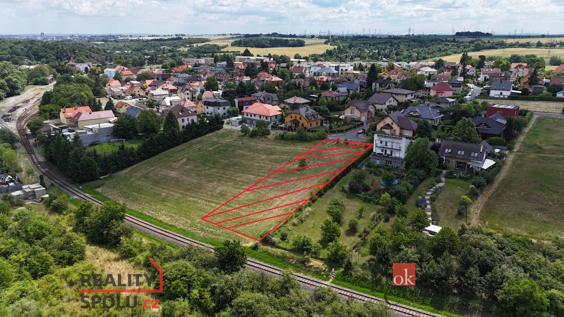 Prodej, pozemky/bydlení, 1481 m2, U sila 1059/10, Řeporyje, 15500 Praha 5 [ID 71663]