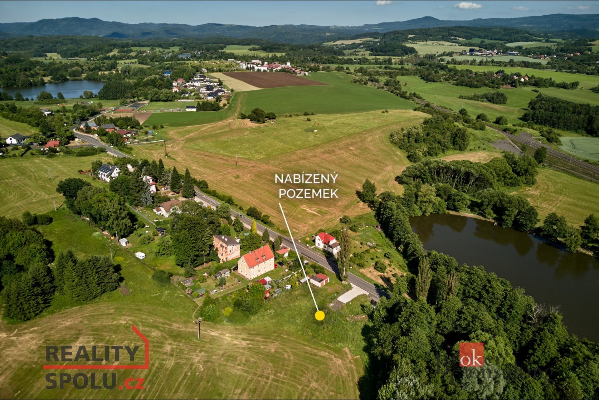 Prodej, pozemky/bydlení, 1575 m2, Hájek, Karlovy Vary [ID 73685]