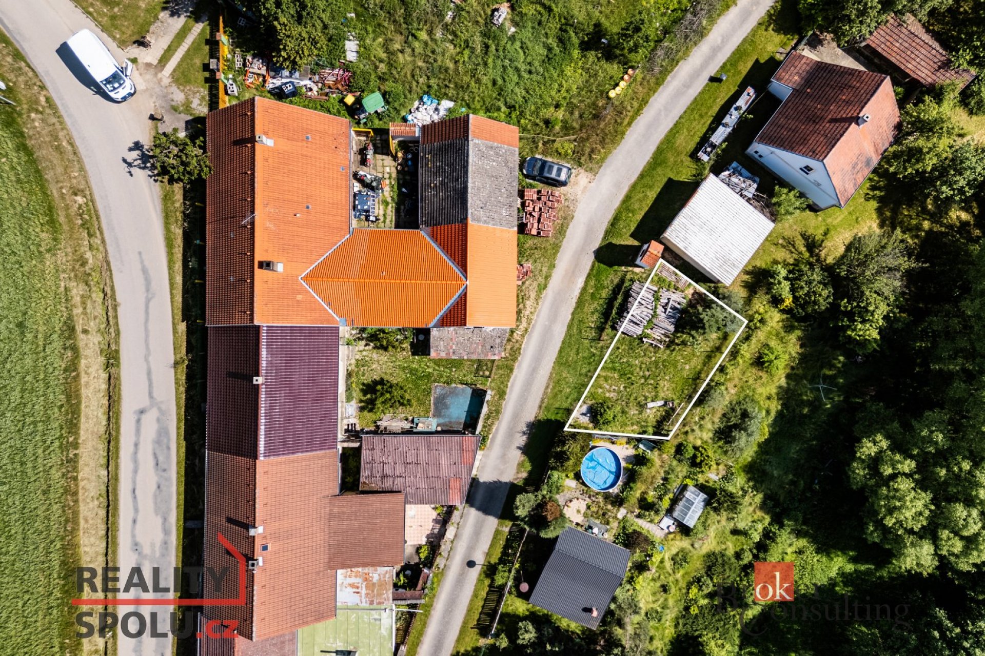 Prodej, pozemky/zahrada, 122 m2, Vlčetín , Žirovnice, Pelhřimov [ID 73362]