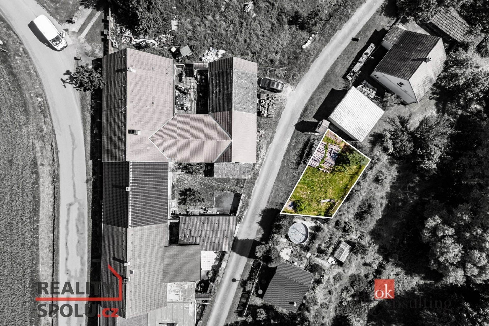 Prodej, pozemky/zahrada, 122 m2, Vlčetín , Žirovnice, Pelhřimov [ID 73362]