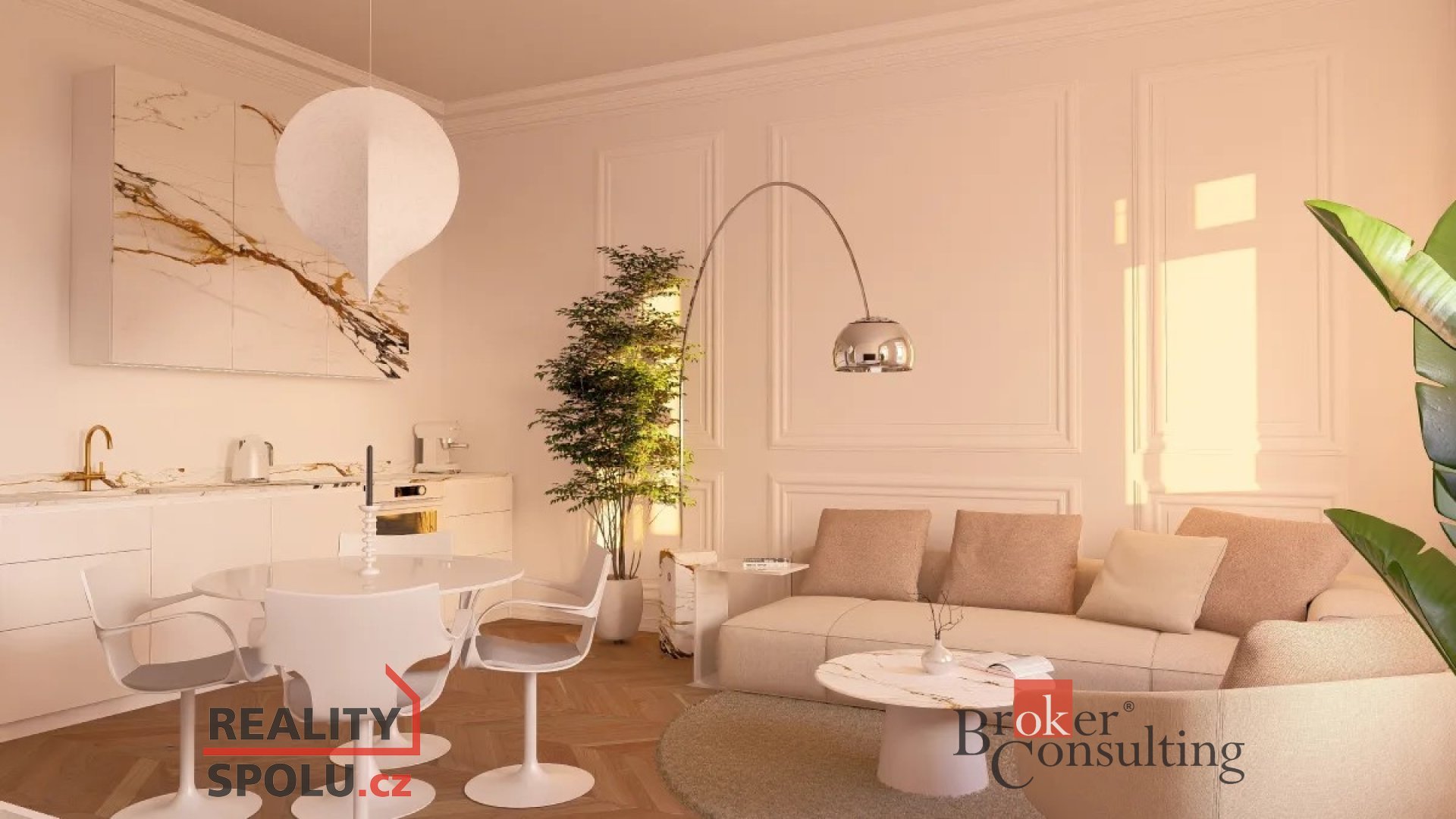 Prodej, byty/3+1, 73.5 m2, Pobřežní 285/22, Karlín, 18600 Praha 8 [ID 73869]