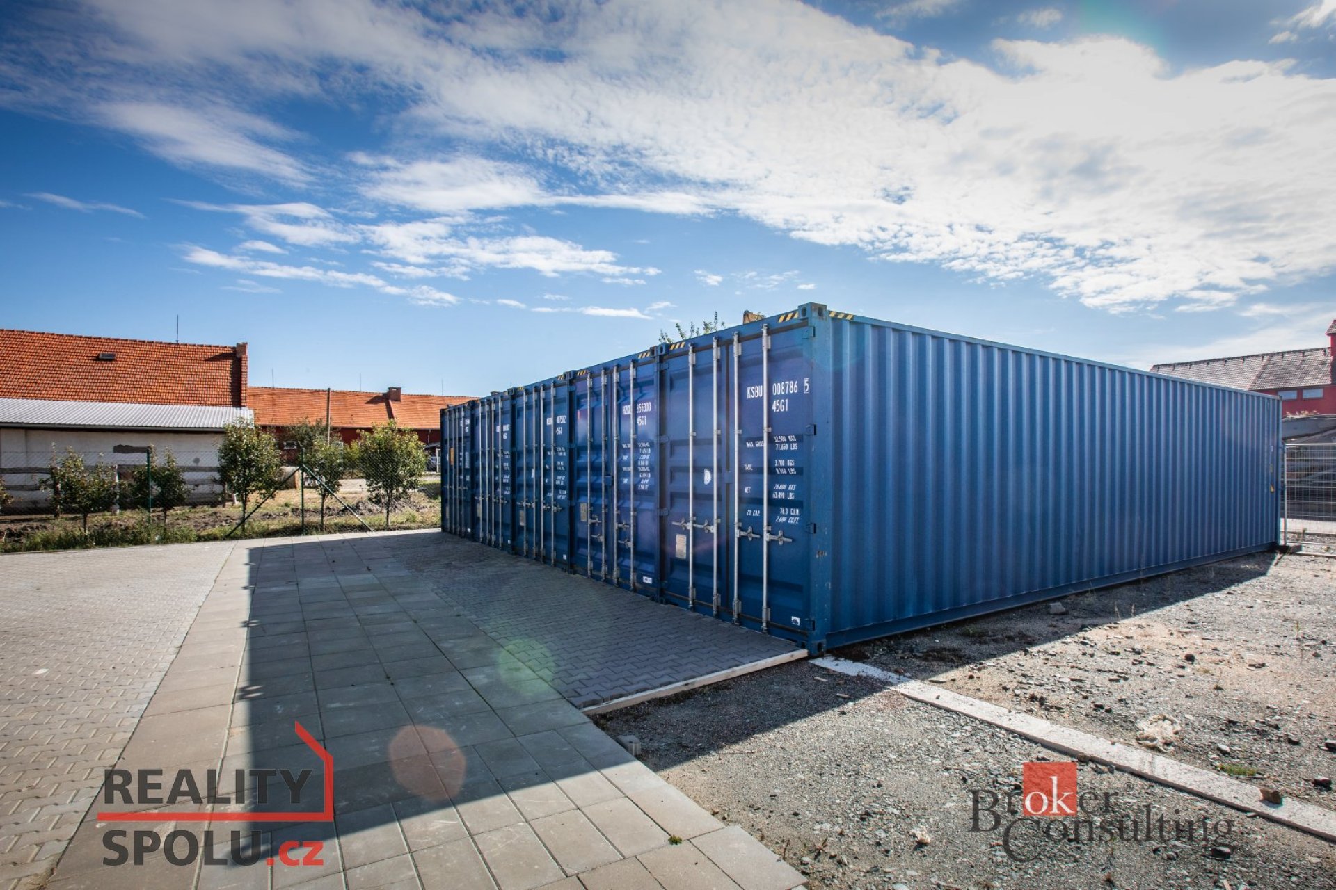 Pronájem skladových prostor - kontejner