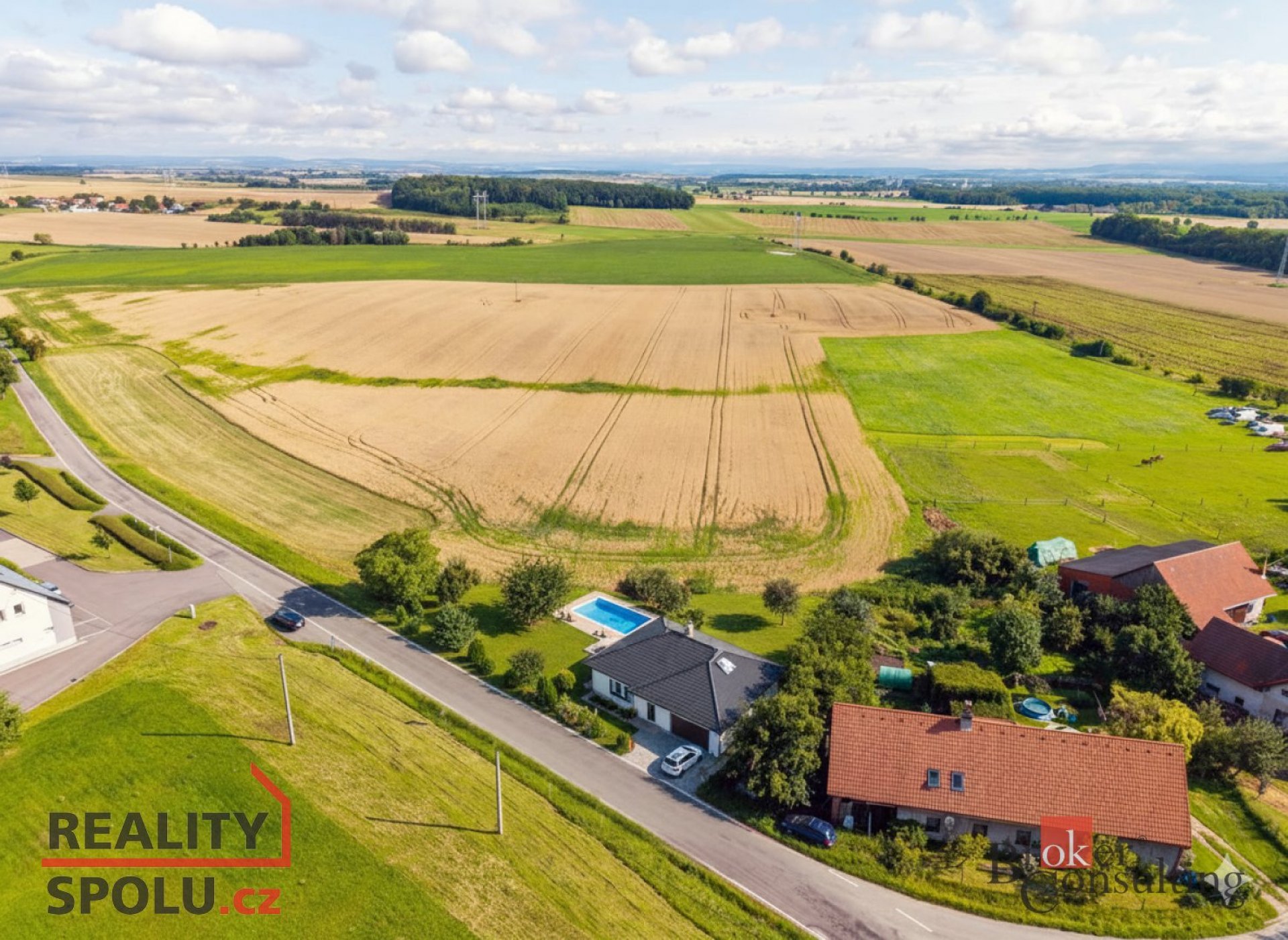 Prodej, pozemky/bydlení, 1048 m2, Vysoký Újezd , Hradec Králové [ID 74280]
