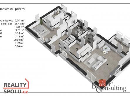 Prodej domu/vily, 129 m²