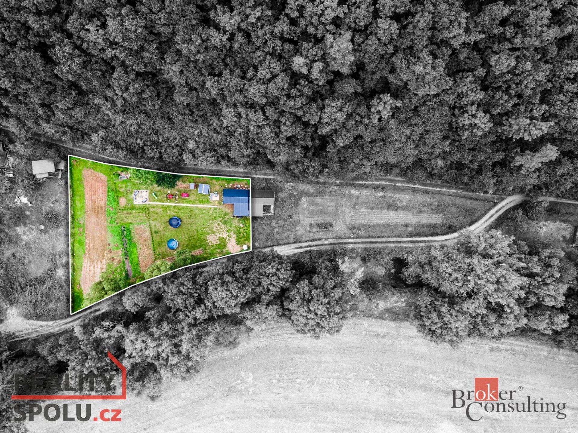 Prodej, pozemky/zahrada, 1578 m2, Lhota Rapotina, Blansko [ID 75649]