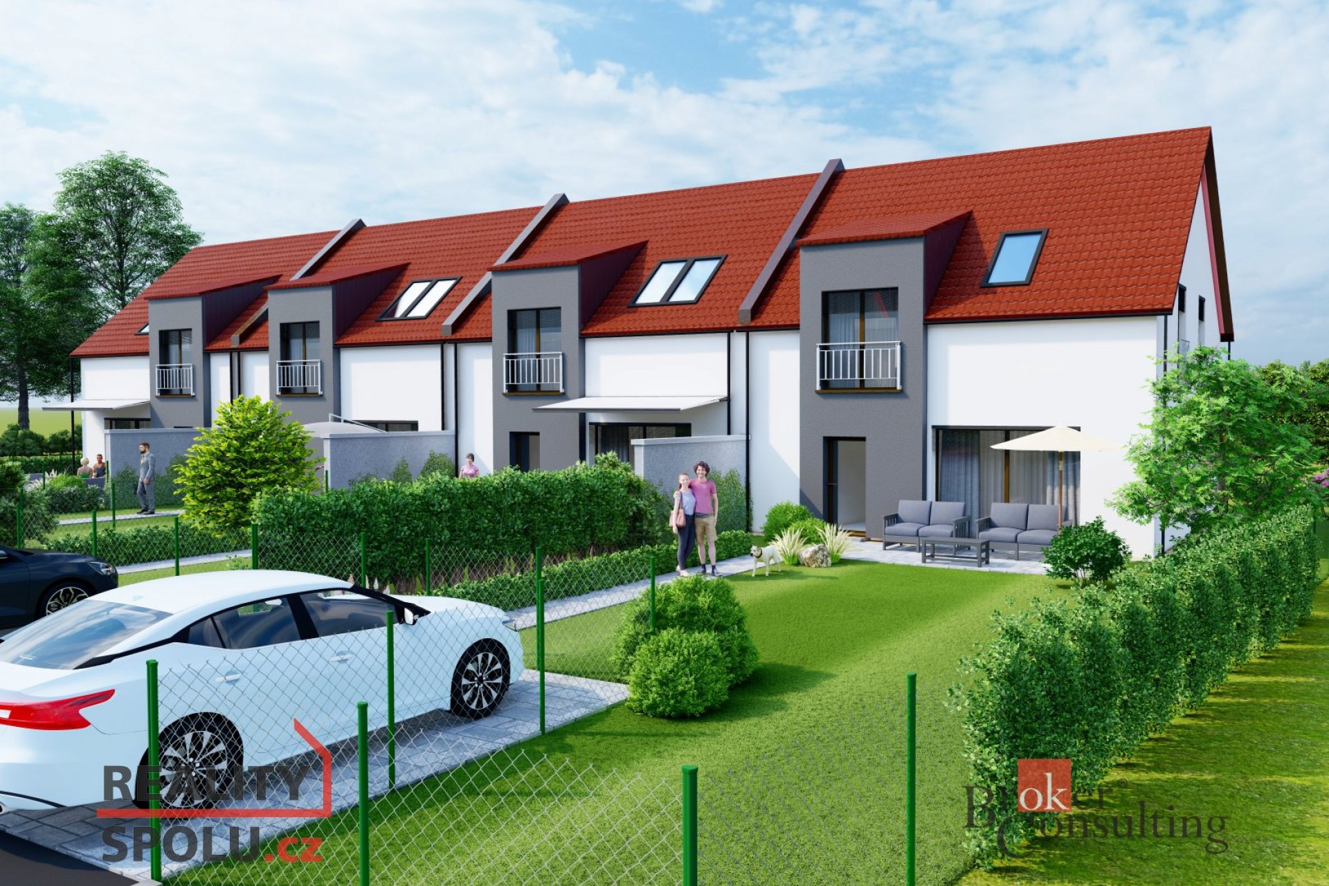 Prodej řadového domu v Bříze u Všestar