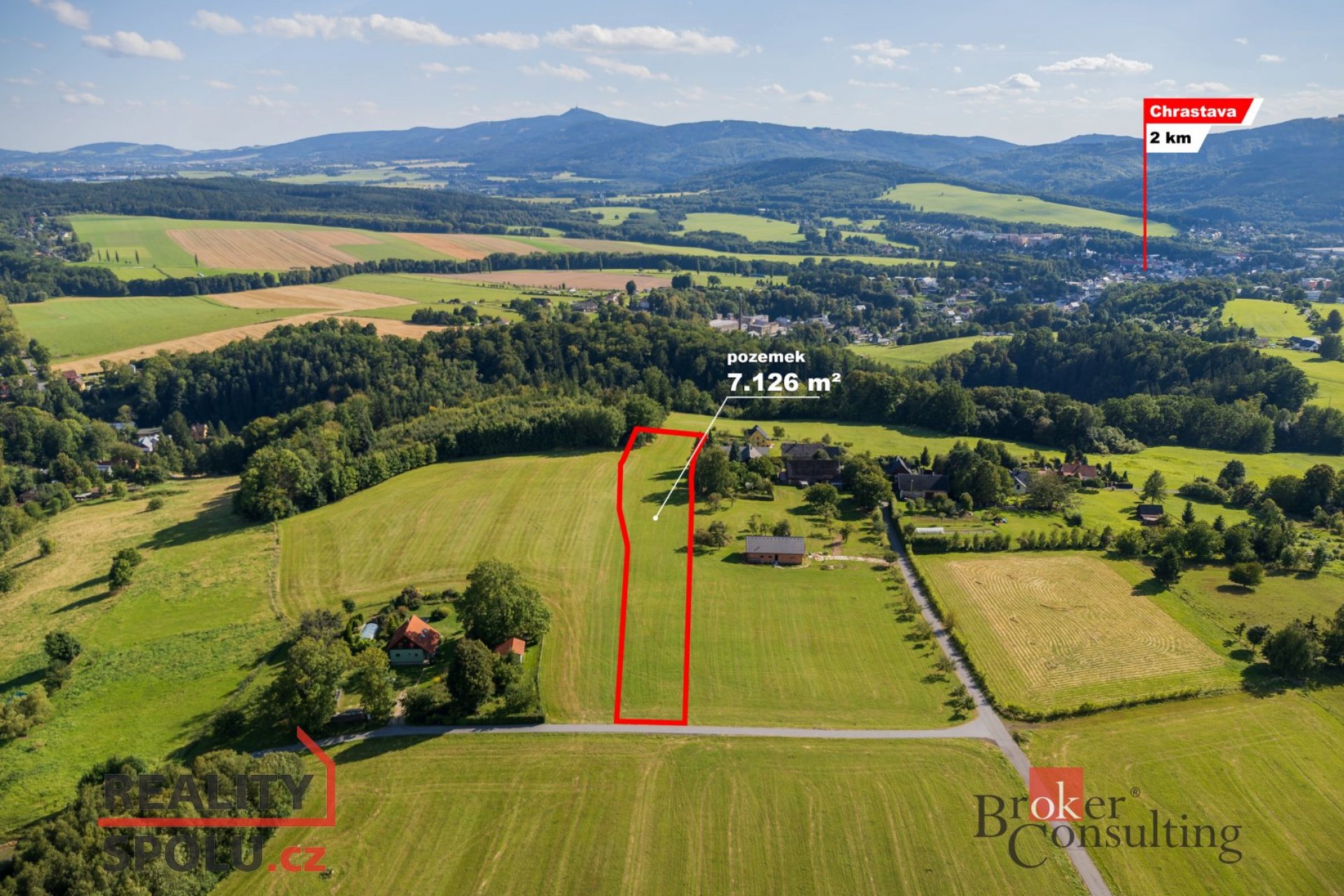 pozemky pro budoucí výstavbu