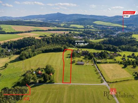 Prodej pozemku, trvalý travní porost, 7 126 m²