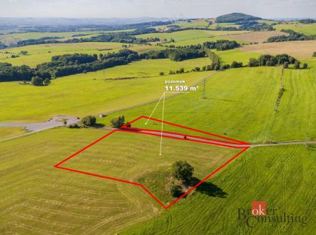 Prodej pozemku, zemědělská půda, 11 539 m²