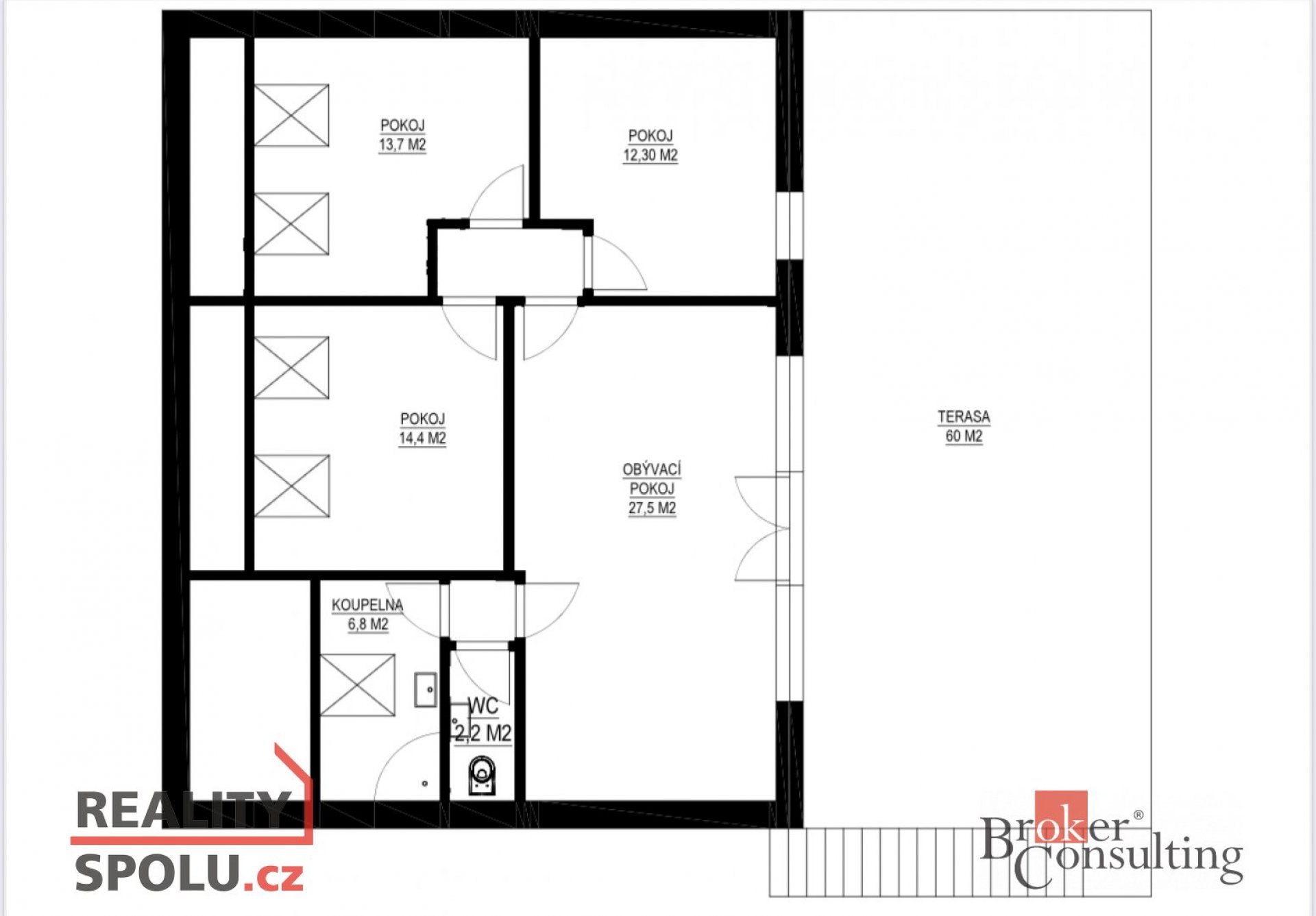 Prodej, byty/4+kk, 160 m2, 67124 Vrbovec, Znojmo [ID 76323]