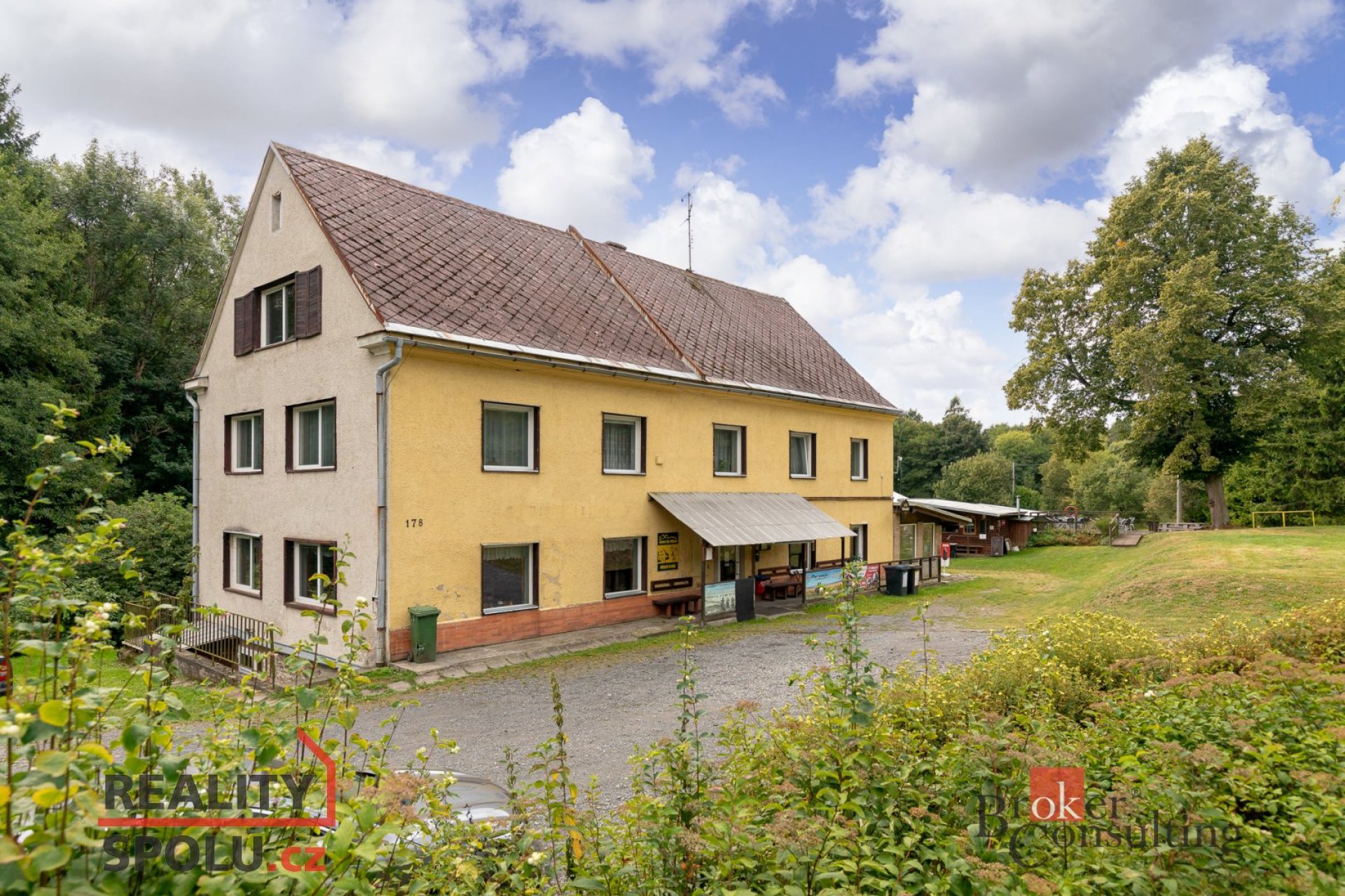 Prodej, komerční/ubytování, 650 m2, 79344 Horní Město, Bruntál [ID 75426]