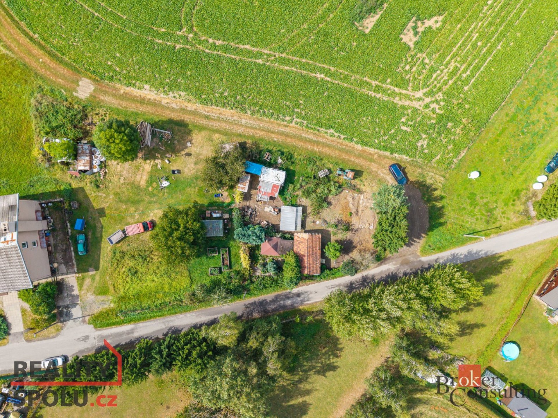 Prodej, pozemky/bydlení, 1161 m2, Lhota pod Hořičkami, Náchod [ID 73429]